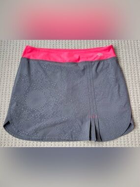 🌸 3/$15🌸Tuff Athletics Gray Skort with Pink Waistband